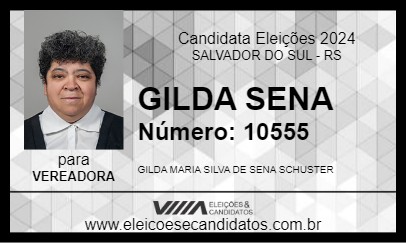 Candidato GILDA SENA 2024 - SALVADOR DO SUL - Eleições