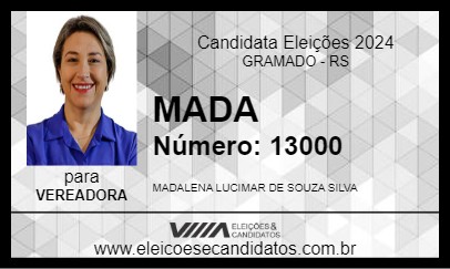 Candidato MADA 2024 - GRAMADO - Eleições