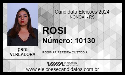 Candidato ROSI 2024 - NONOAI - Eleições