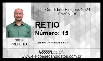 Candidato RETIO 2024 - ITAARA - Eleições