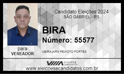 Candidato BIRA  2024 - SÃO GABRIEL - Eleições