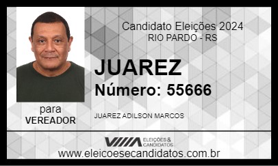 Candidato JUAREZ 2024 - RIO PARDO - Eleições