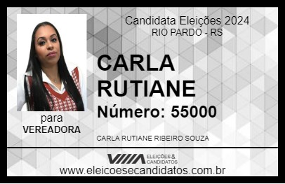 Candidato CARLA RUTIANE 2024 - RIO PARDO - Eleições