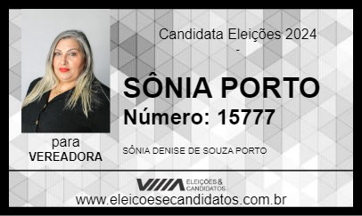 Candidato SÔNIA PORTO 2024 - CHARQUEADAS - Eleições