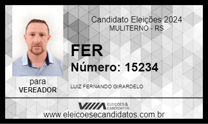 Candidato FER 2024 - MULITERNO - Eleições