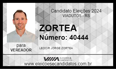 Candidato ZORTEA 2024 - VIADUTOS - Eleições