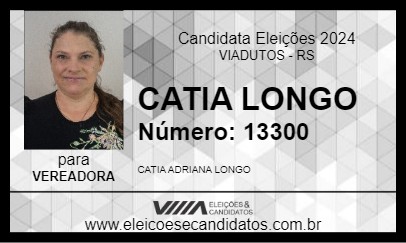 Candidato CATIA LONGO 2024 - VIADUTOS - Eleições