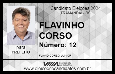 Candidato FLAVINHO CORSO 2024 - TRAMANDAÍ - Eleições