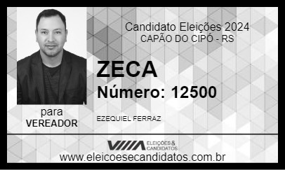 Candidato ZECA 2024 - CAPÃO DO CIPÓ - Eleições