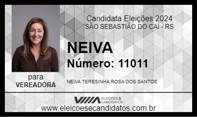 Candidato NEIVA 2024 - SÃO SEBASTIÃO DO CAÍ - Eleições