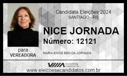 Candidato NICE JORNADA 2024 - SANTIAGO - Eleições