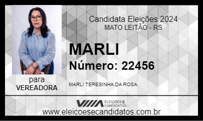 Candidato MARLI 2024 - MATO LEITÃO - Eleições