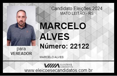 Candidato MARCELO ALVES 2024 - MATO LEITÃO - Eleições