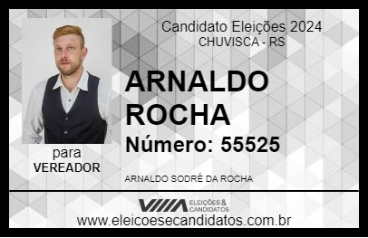 Candidato ARNALDO ROCHA 2024 - CHUVISCA - Eleições