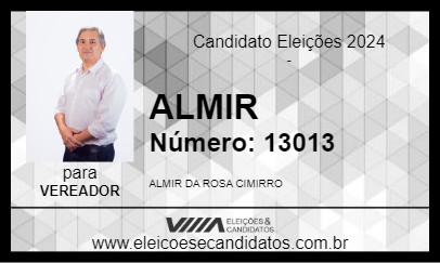 Candidato ALMIR 2024 - BAGÉ - Eleições