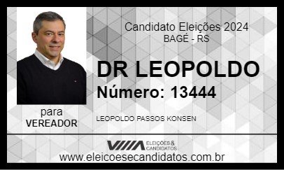 Candidato DR LEOPOLDO 2024 - BAGÉ - Eleições