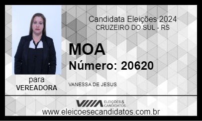 Candidato MOA 2024 - CRUZEIRO DO SUL - Eleições