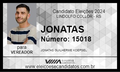 Candidato JONATAS 2024 - LINDOLFO COLLOR - Eleições