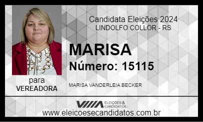 Candidato MARISA 2024 - LINDOLFO COLLOR - Eleições