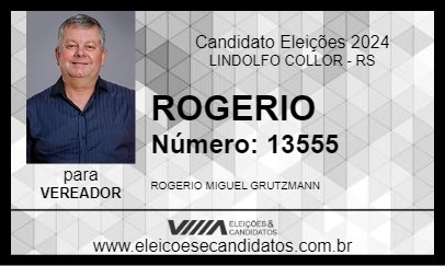 Candidato ROGERIO 2024 - LINDOLFO COLLOR - Eleições