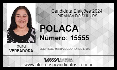 Candidato POLACA 2024 - IPIRANGA DO SUL - Eleições