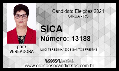 Candidato SICA 2024 - GIRUÁ - Eleições