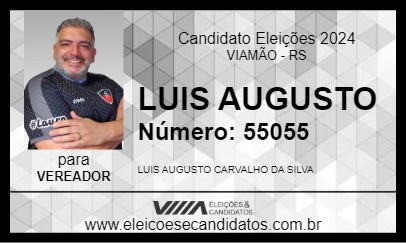 Candidato LUIS AUGUSTO 2024 - VIAMÃO - Eleições