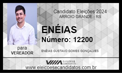 Candidato ENÉIAS 2024 - ARROIO GRANDE - Eleições