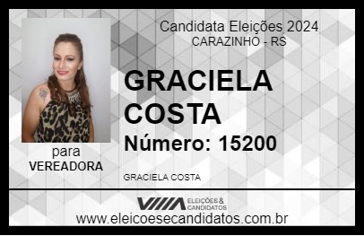 Candidato GRACIELA COSTA 2024 - CARAZINHO - Eleições