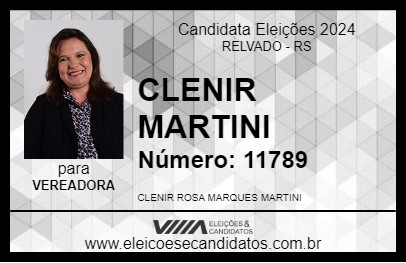 Candidato CLENIR MARTINI 2024 - RELVADO - Eleições