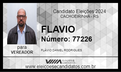 Candidato FLAVIO 2024 - CACHOEIRINHA - Eleições