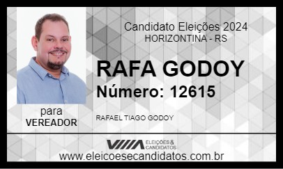 Candidato RAFA GODOY 2024 - HORIZONTINA - Eleições