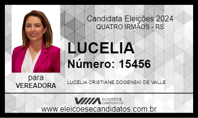 Candidato LUCELIA 2024 - QUATRO IRMÃOS - Eleições