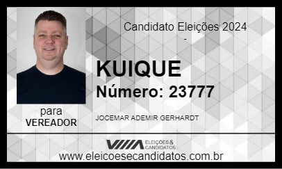 Candidato KUIQUE 2024 - SANTA ROSA - Eleições