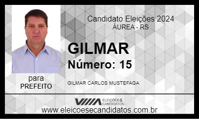 Candidato GILMAR 2024 - ÁUREA - Eleições