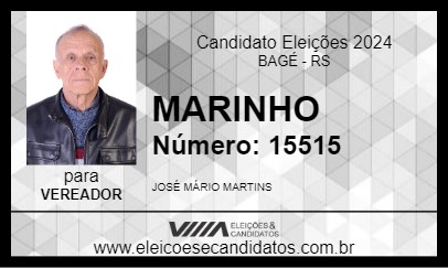 Candidato MARINHO 2024 - BAGÉ - Eleições