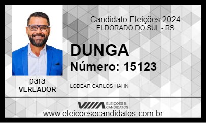 Candidato DUNGA 2024 - ELDORADO DO SUL - Eleições