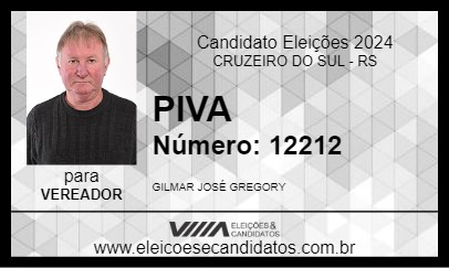 Candidato PIVA 2024 - CRUZEIRO DO SUL - Eleições