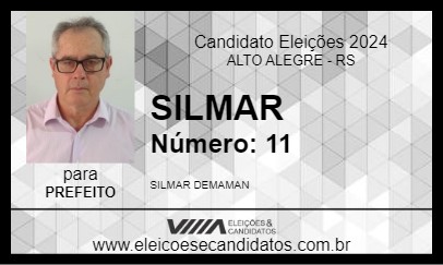 Candidato SILMAR 2024 - ALTO ALEGRE - Eleições