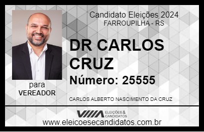 Candidato DR CARLOS CRUZ 2024 - FARROUPILHA - Eleições