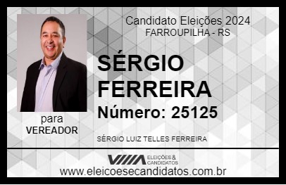 Candidato SÉRGIO FERREIRA 2024 - FARROUPILHA - Eleições