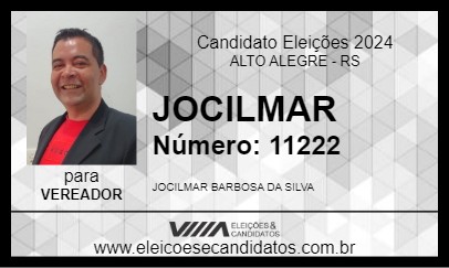 Candidato JOCILMAR 2024 - ALTO ALEGRE - Eleições