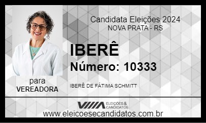 Candidato IBERÊ 2024 - NOVA PRATA - Eleições