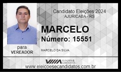 Candidato MARCELO 2024 - AJURICABA - Eleições