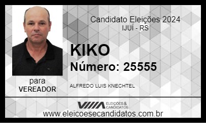 Candidato KIKO 2024 - IJUÍ - Eleições