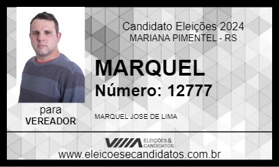 Candidato MARQUEL 2024 - MARIANA PIMENTEL - Eleições