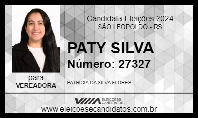 Candidato PATY SILVA 2024 - SÃO LEOPOLDO - Eleições