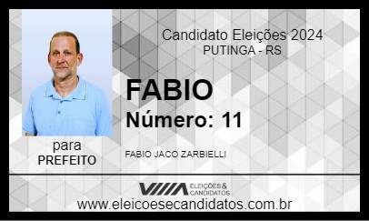 Candidato FABIO 2024 - PUTINGA - Eleições