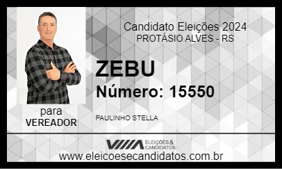 Candidato ZEBU 2024 - PROTÁSIO ALVES - Eleições