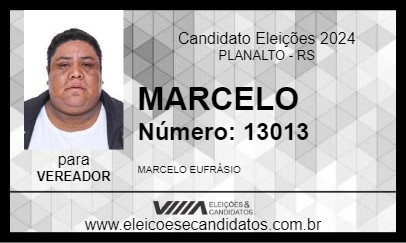 Candidato MARCELO 2024 - PLANALTO - Eleições